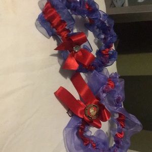 Marine Corps wedding garters